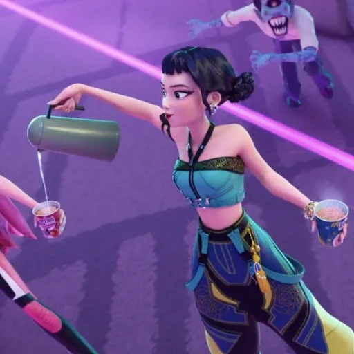 🤩 Стикер «KPop Demon Hunters» для Telegram