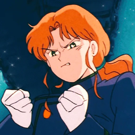👺 Стикер «Zoisite Sailor Moon» для Telegram
