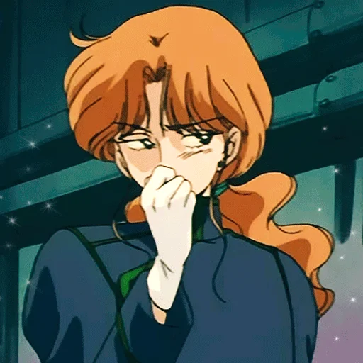 😒 Стикер «Zoisite Sailor Moon» для Telegram