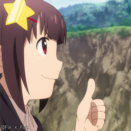 👍 Стикер «Zoku Konosuba p1» для Telegram