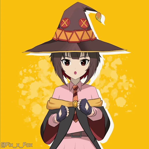 Стикерпак Zoku Konosuba p1 для Telegram