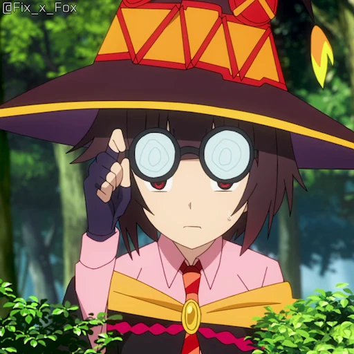 🧐 Стикер «Zoku Konosuba p1» для Telegram