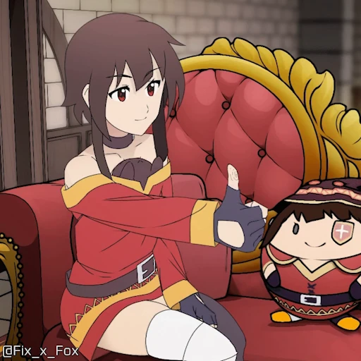 👍 Стикер «Zoku Konosuba p1» для Telegram