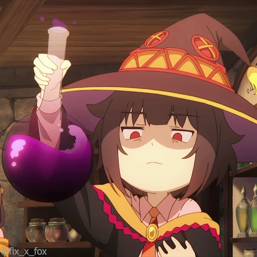 🤨 Стикер «Zoku Konosuba p1» для Telegram