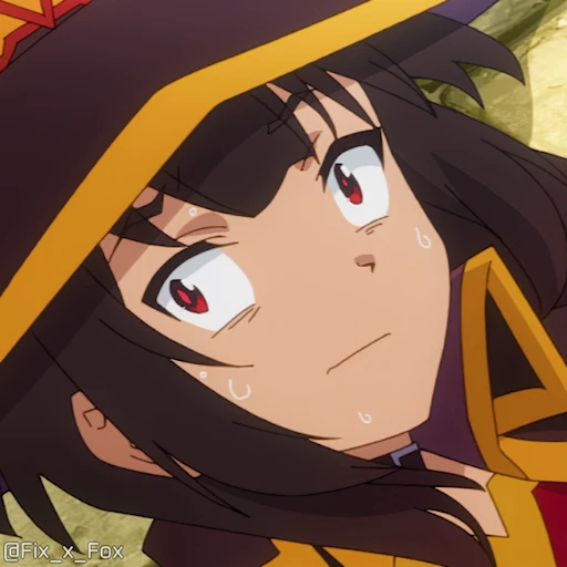😰 Стикер «Zoku Konosuba p1» для Telegram