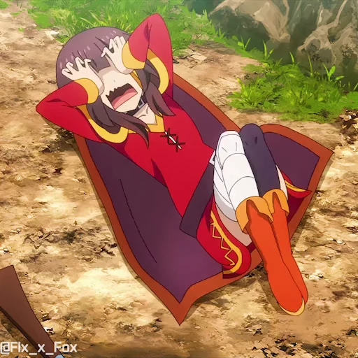 😫 Стикер «Zoku Konosuba p1» для Telegram