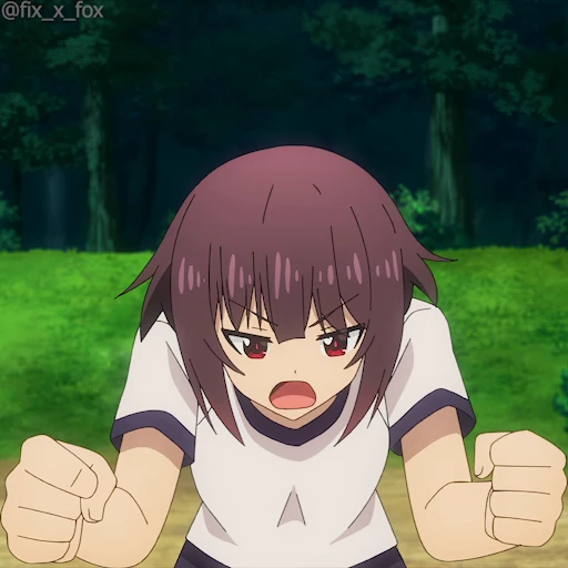 😠 Стикер «Zoku Konosuba p1» для Telegram