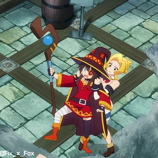 🤬 Стикер «Zoku Konosuba p1» для Telegram