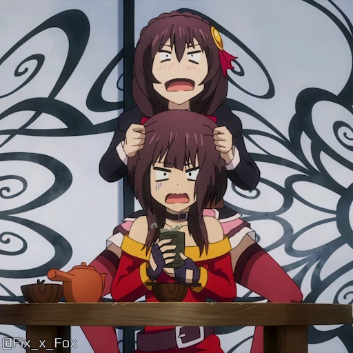 🤯 Стикер «Zoku Konosuba p1» для Telegram