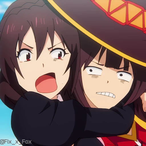 🤗 Стикер «Zoku Konosuba p1» для Telegram