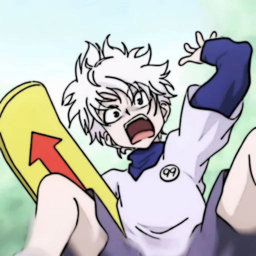🐾 Стикер «Zoldic killua» для Telegram