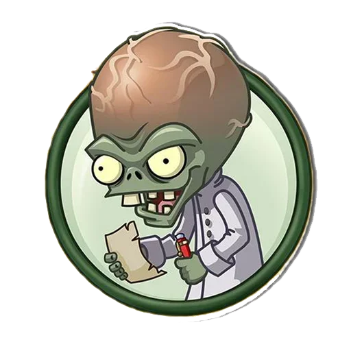 👻 Стикер «Зомби vs Растения» для Telegram