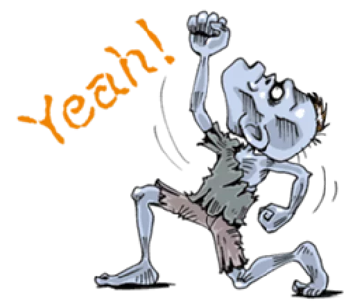 🙂 Стикер «Zombie» для Telegram