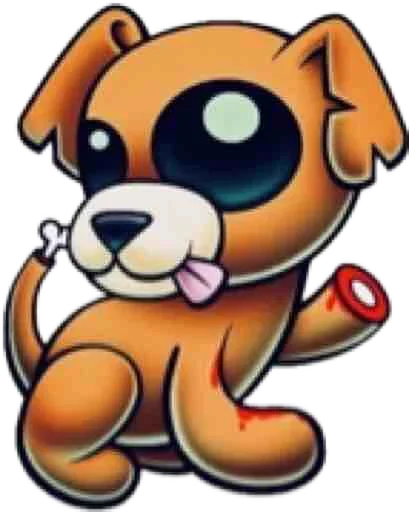 ☹️ Стикер «Zombie Animals» для Telegram