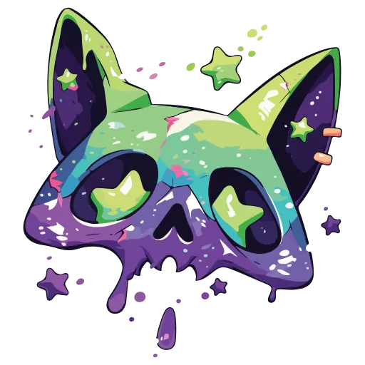 🐱 Эмодзи «кладбище домашних котов» для Telegram