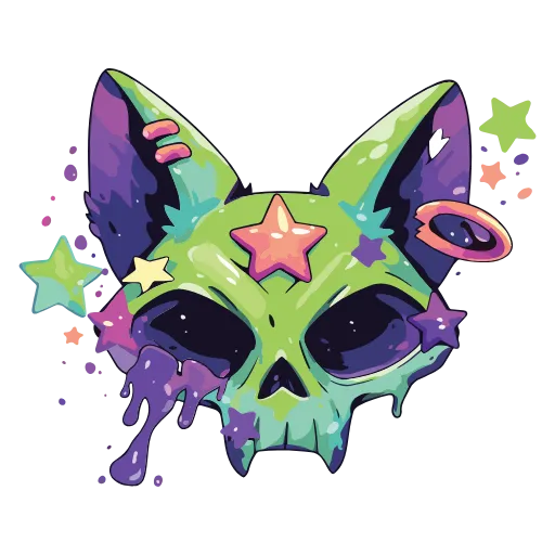🐱 Эмодзи «кладбище домашних котов» для Telegram