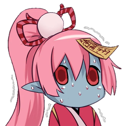 😰 Стикер «zombie elf girl mini pack» для Telegram
