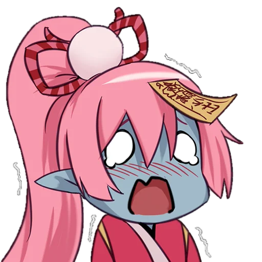 😱 Стикер «zombie elf girl mini pack» для Telegram