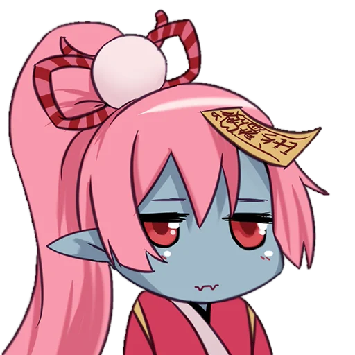 😑 Стикер «zombie elf girl mini pack» для Telegram