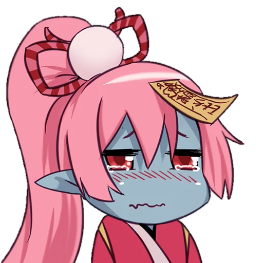 😭 Стикер «zombie elf girl mini pack» для Telegram