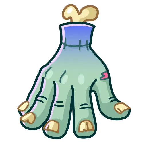 😨 Стикер «Zombie Hand» для Telegram