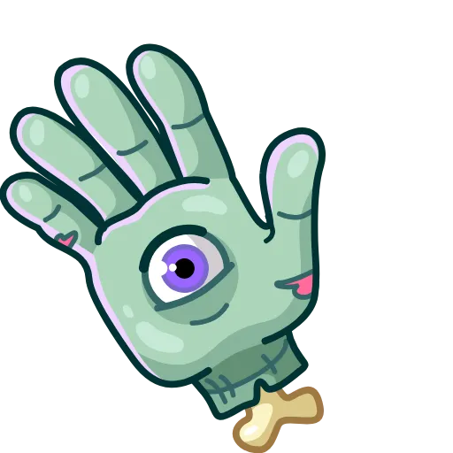 👋 Стикер «Zombie Hand» для Telegram