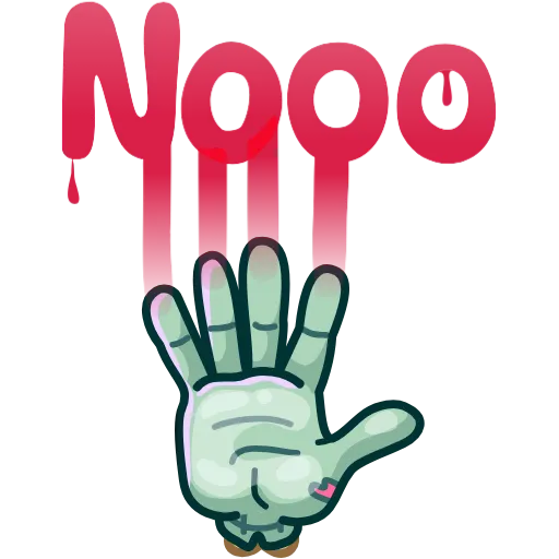 😫 Стикер «Zombie Hand» для Telegram