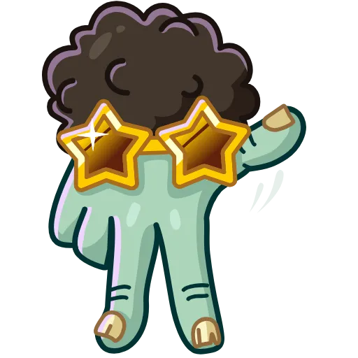 🤩 Стикер «Zombie Hand» для Telegram