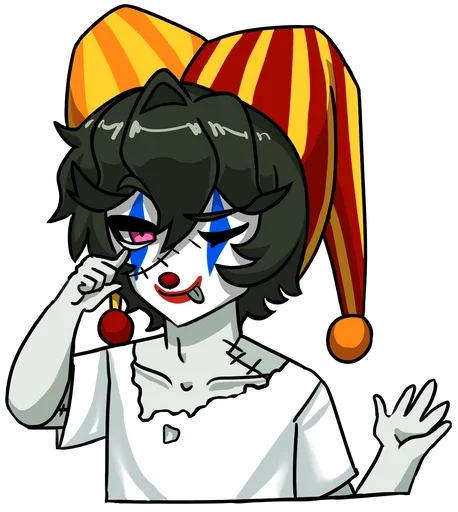 🤡 Стикер «Маскот» для Telegram