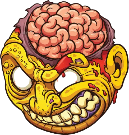 🧟‍♂ Стикер «zombieUI» для Telegram