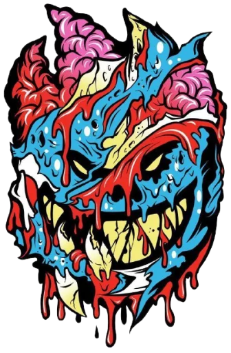 🧟‍♂ Стикер «zombieUI» для Telegram