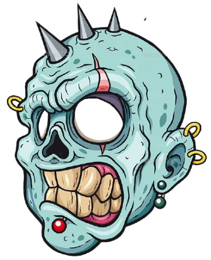 🧟‍♂ Стикер «zombieUI» для Telegram