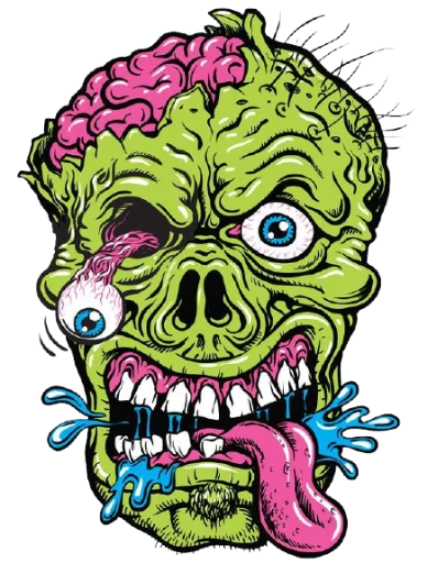 🧟‍♂ Стикер «zombieUI» для Telegram