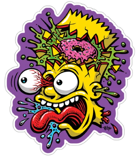 🧟‍♂ Стикер «zombieUI» для Telegram