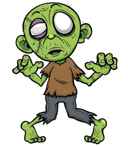🧟‍♂ Стикер «zombieUI» для Telegram