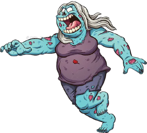 🧟‍♂ Стикер «zombieUI» для Telegram