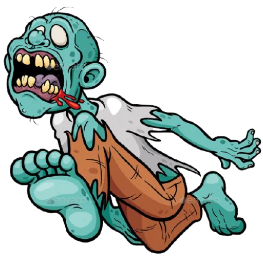 🧟‍♂ Стикер «zombieUI» для Telegram