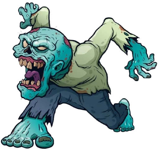 🧟‍♂ Стикер «zombieUI» для Telegram