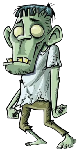 🧟‍♂ Стикер «zombieUI» для Telegram