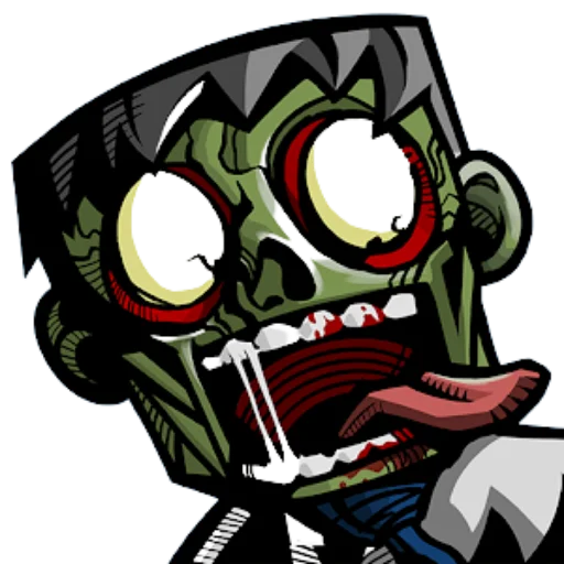 🧟‍♂ Стикер «zombieUI» для Telegram