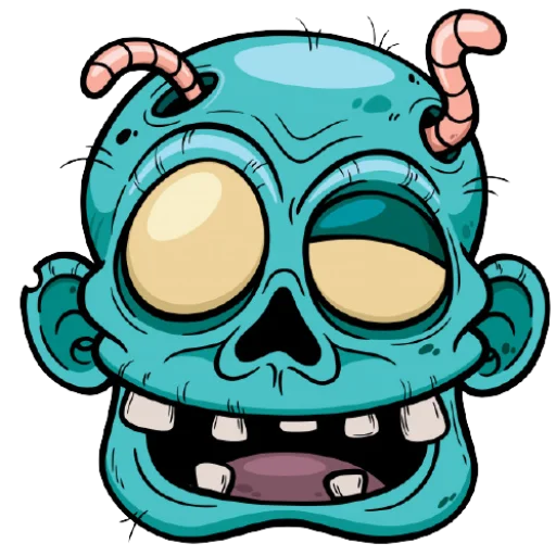 🧟‍♂ Стикер «zombieUI» для Telegram