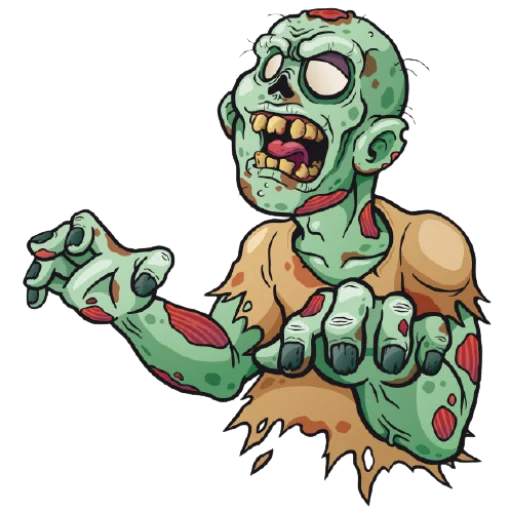 🧟‍♂ Стикер «zombieUI» для Telegram