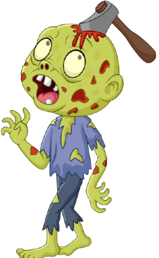🧟‍♂ Стикер «zombieUI» для Telegram