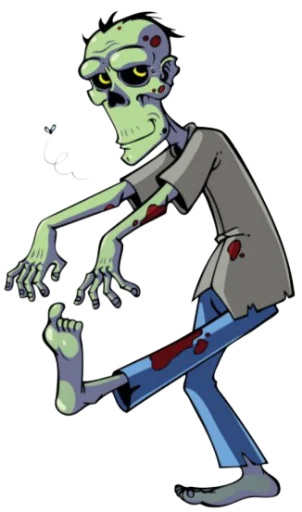 🧟‍♂ Стикер «zombieUI» для Telegram
