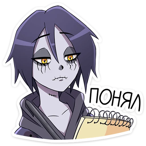 👌 Стикер «Зомби Зак» для Telegram