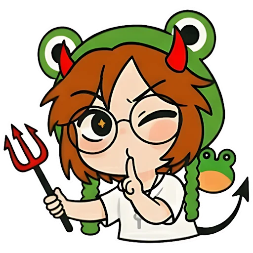 😈 Стикер «Алина» для Telegram