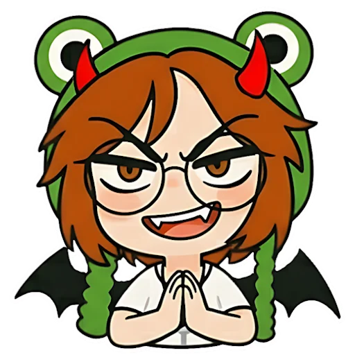 😈 Стикер «Алина» для Telegram