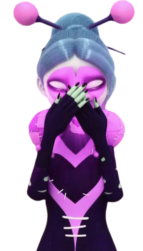 💜 Стикер «Zombizou - Miraculous» для Telegram