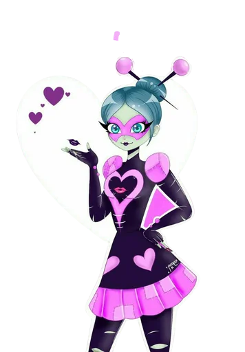 💜 Стикер «Zombizou - Miraculous» для Telegram