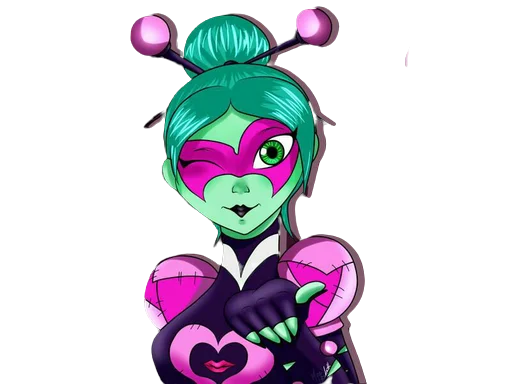 💜 Стикер «Zombizou - Miraculous» для Telegram
